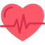 external heart-rate-medical-kmg-design-flat-kmg-design icon