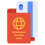 external passport-summer-kmg-design-flat-kmg-design icon