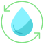 external recycle-water-ecology-kmg-design-flat-kmg-design icon