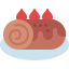 external roll-cake-bakery-kmg-design-flat-kmg-design icon