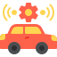 external self-driving-electric-car-kmg-design-flat-kmg-design icon