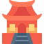 external temple-chinese-new-year-kmg-design-flat-kmg-design icon