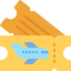 external ticket-flight-travel-kmg-design-flat-kmg-design icon