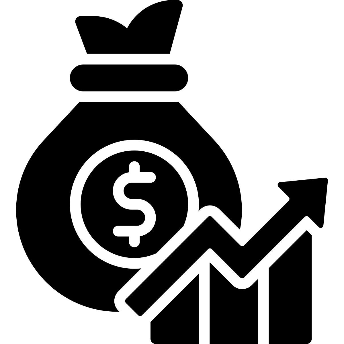 budget growth icon