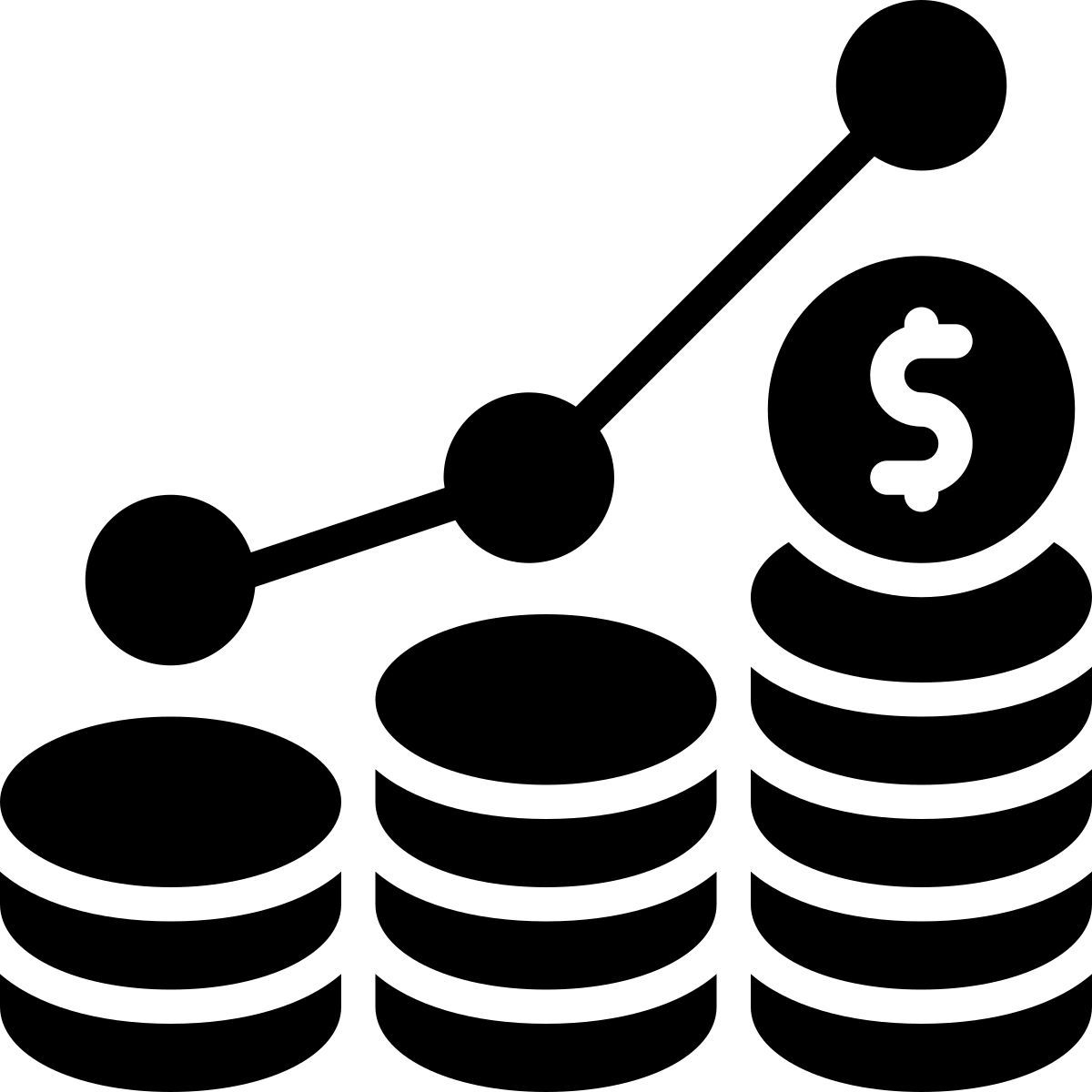 financial growth icon