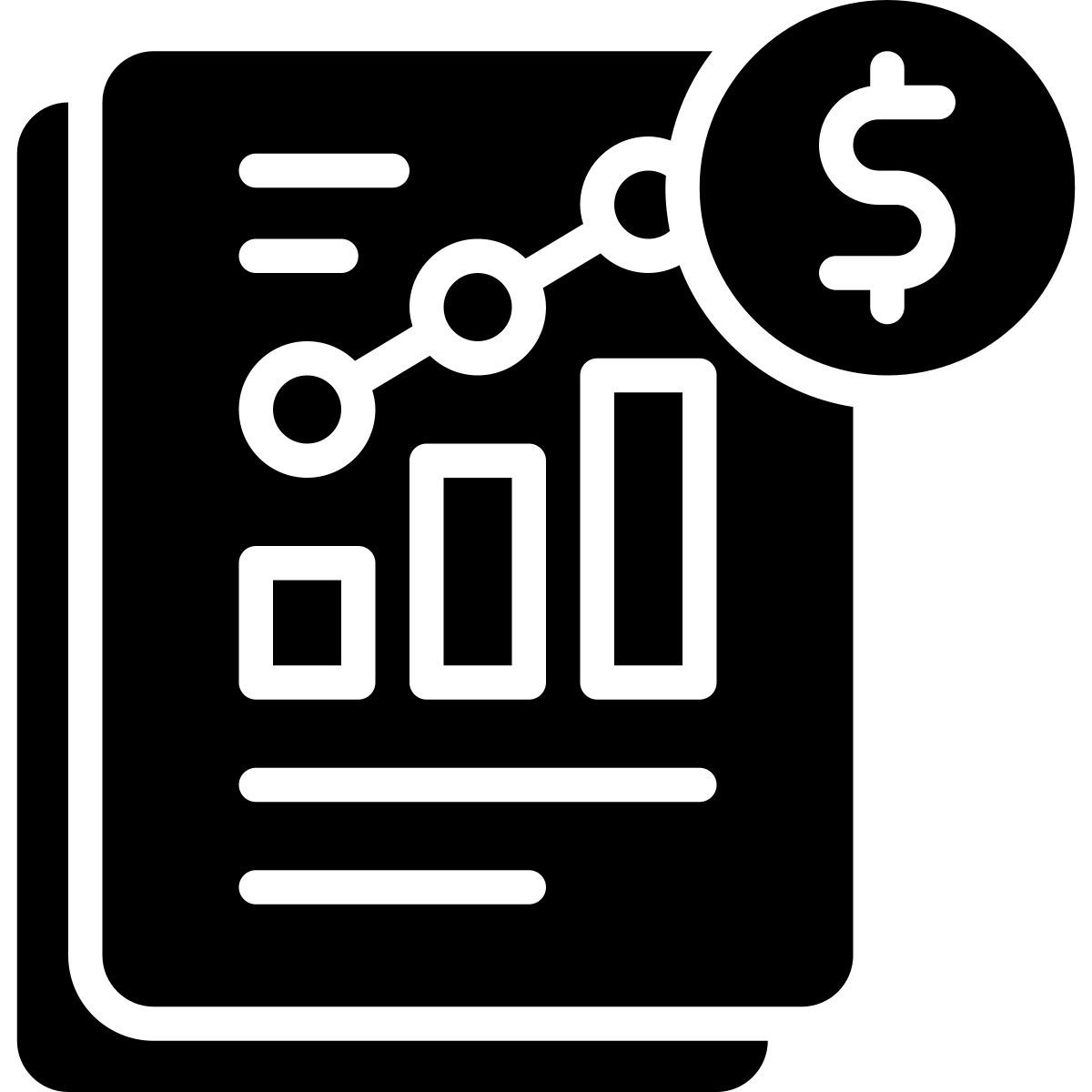 financial report icon