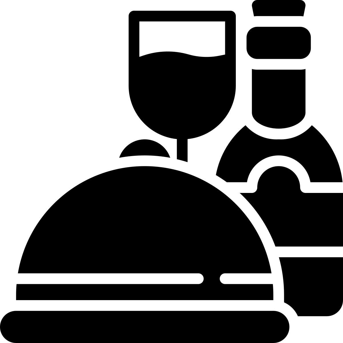 romantisches abendessen icon