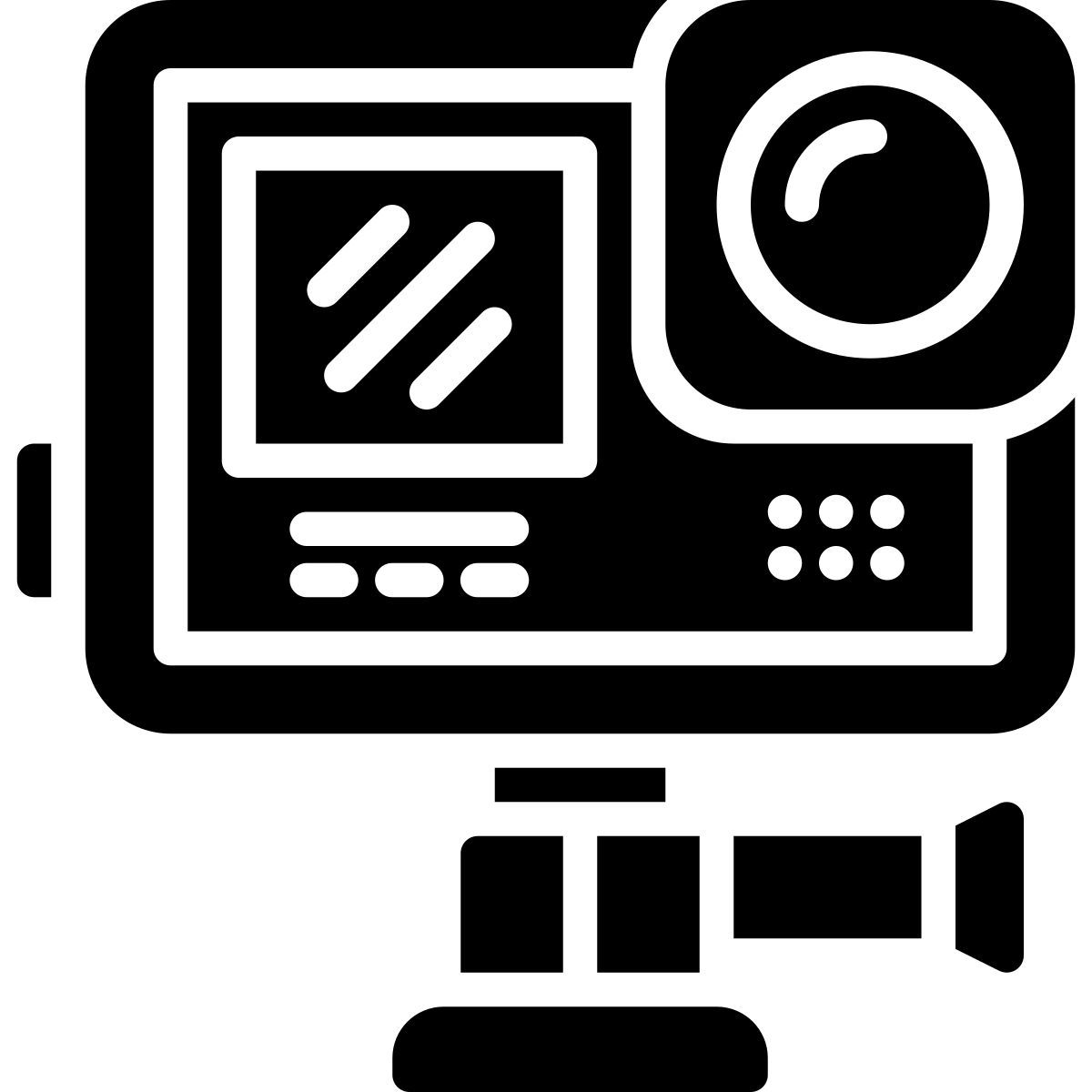 cámara de acción icon