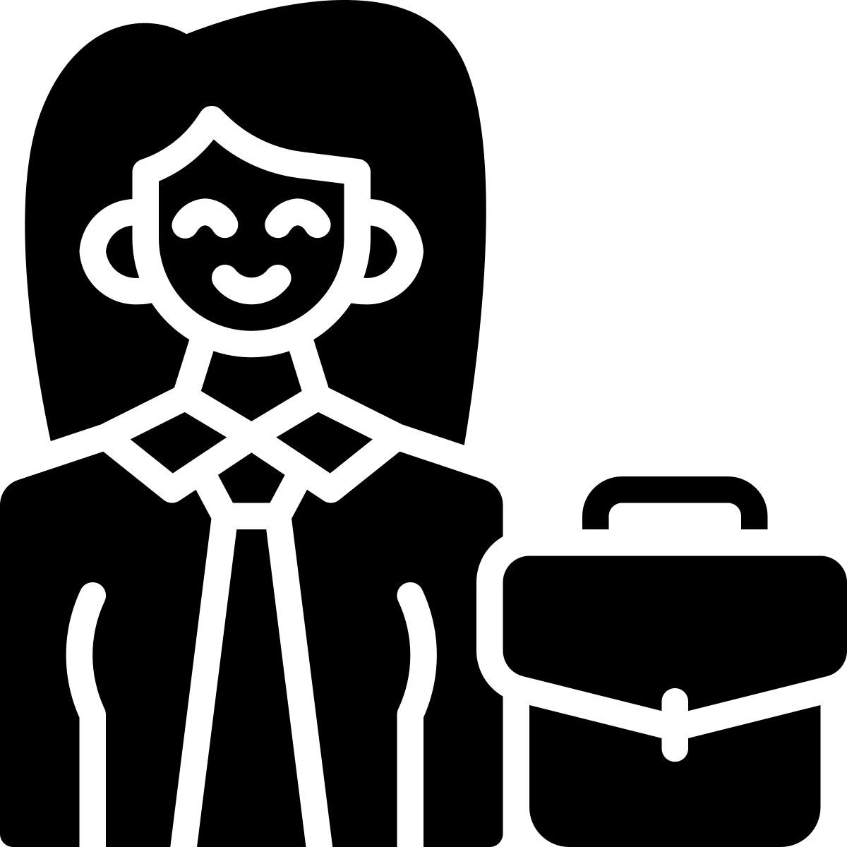 garota de negócios icon