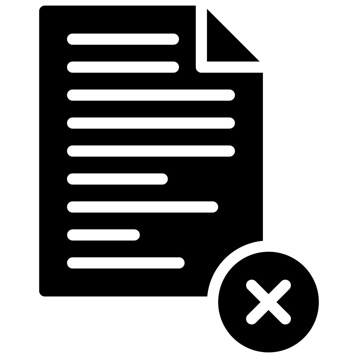 delete file icon