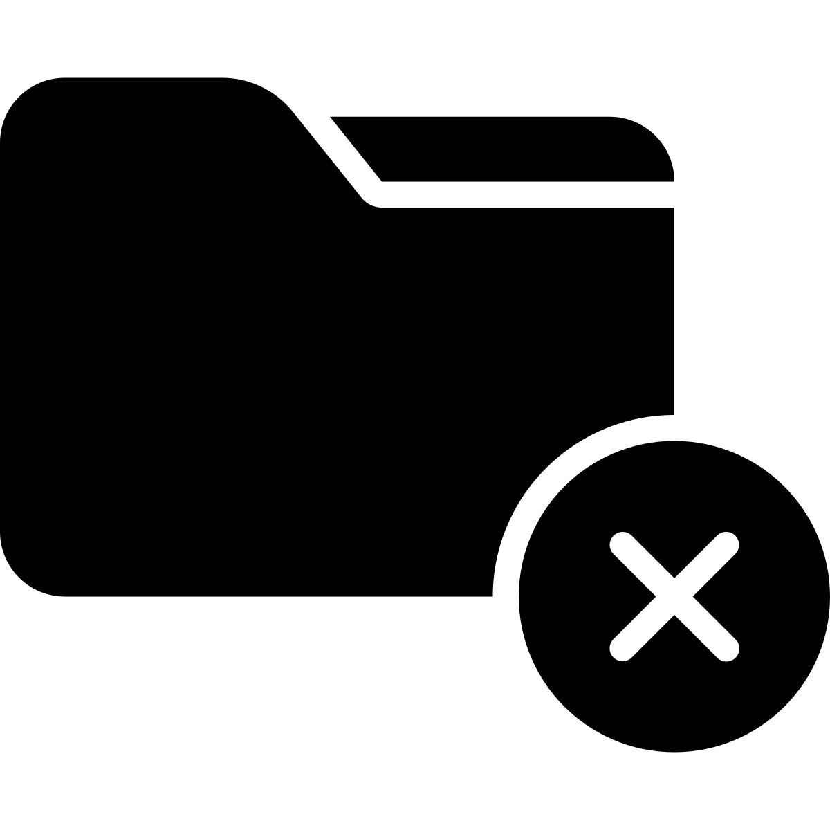 delete folder icon