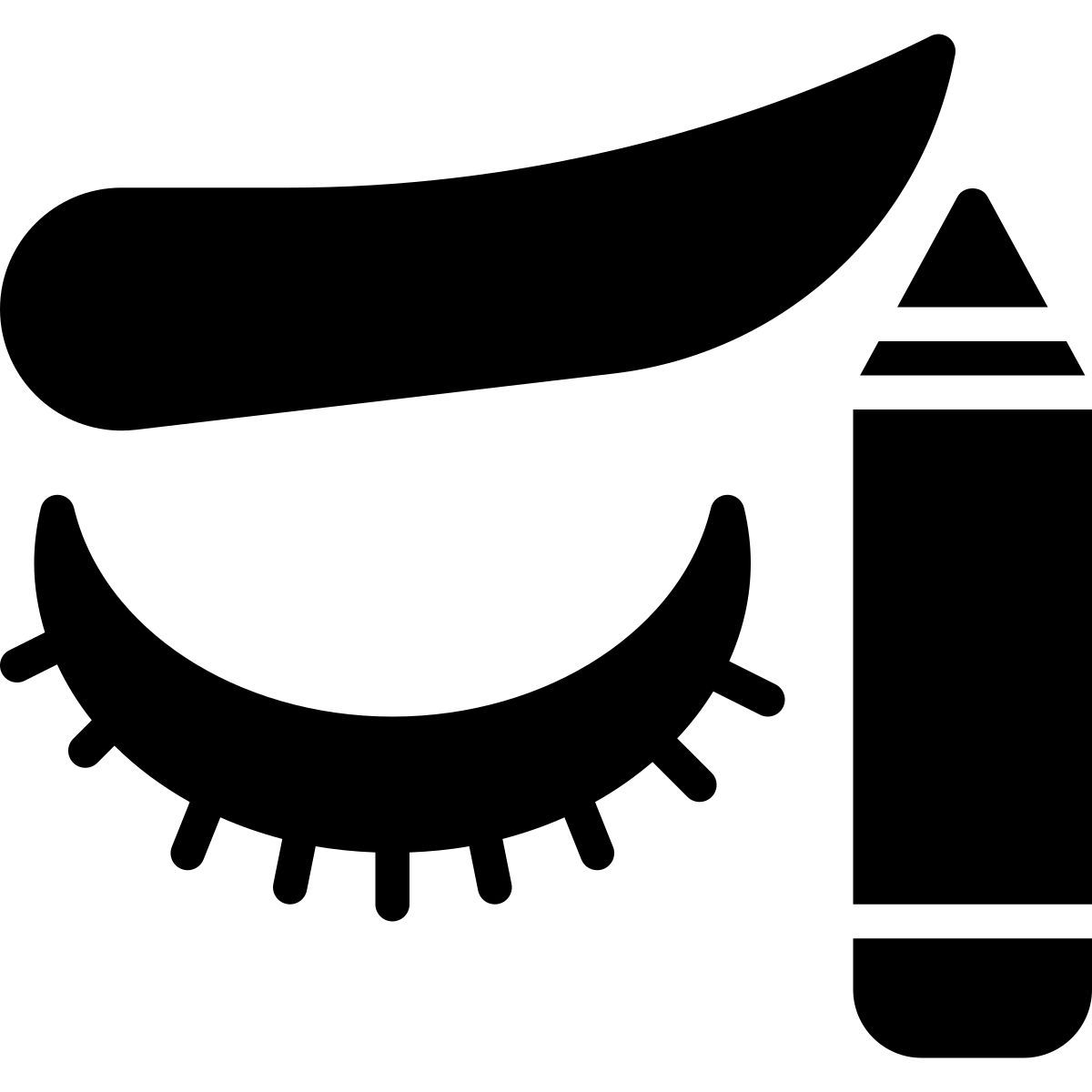 eyebrow pencil icon