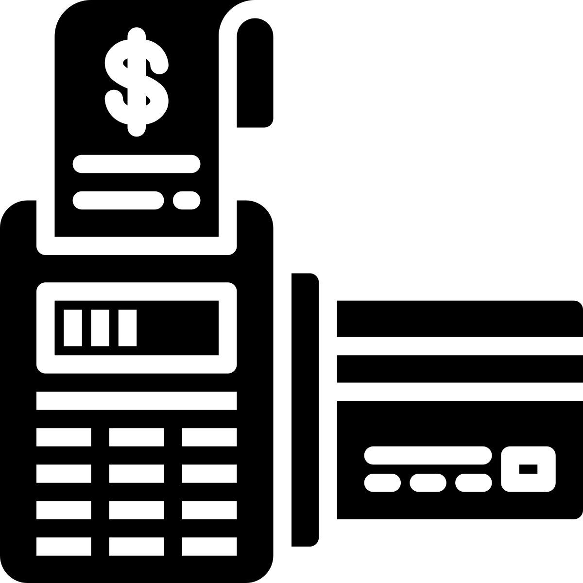 terminal de point de vente icon