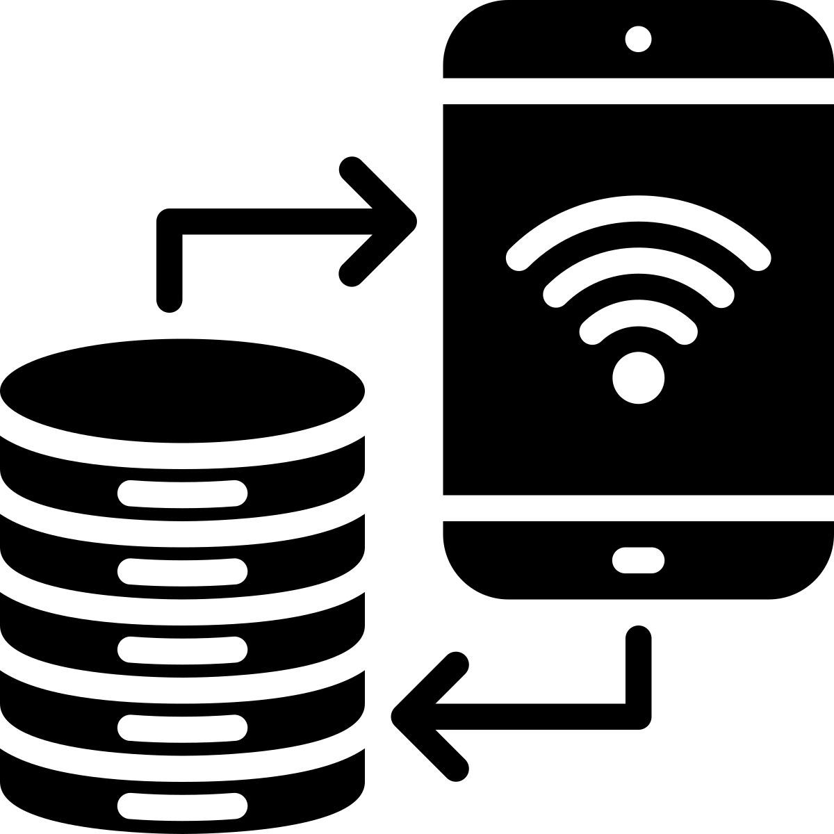 daten übertragen icon