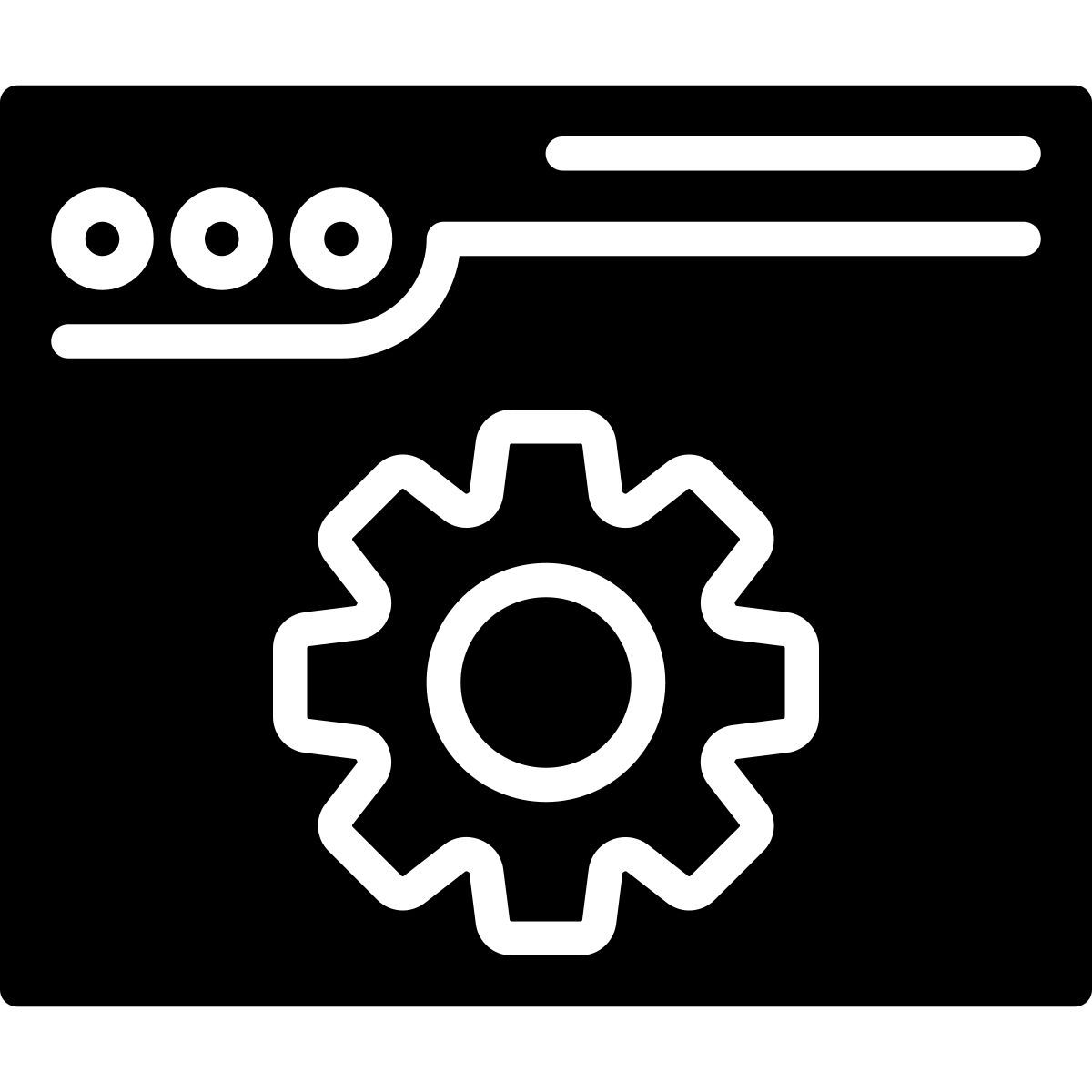 paramètres web icon