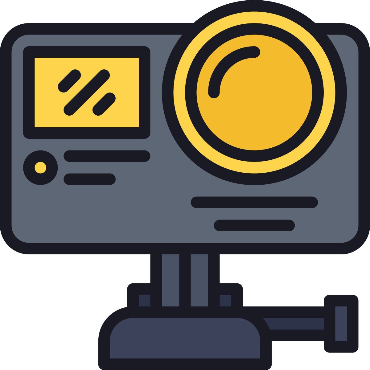 action camera icon