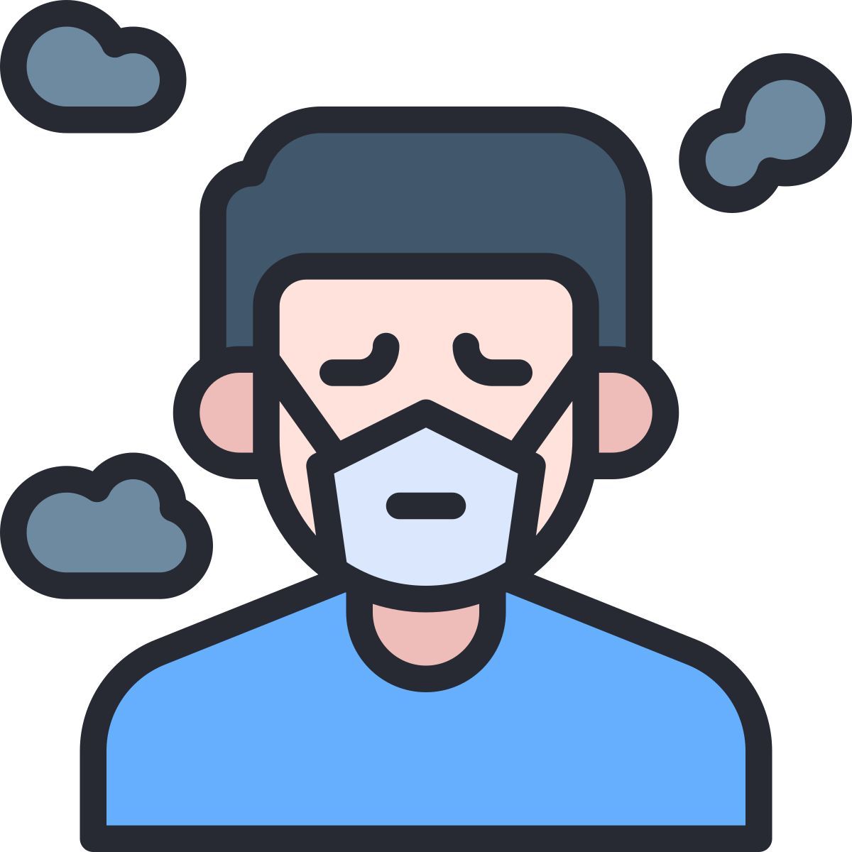 air pollution icon