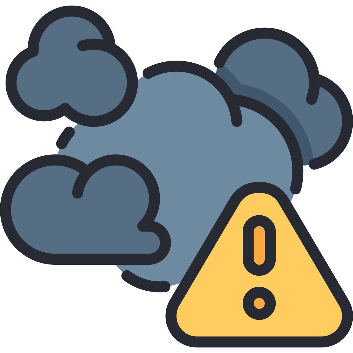 air pollution icon