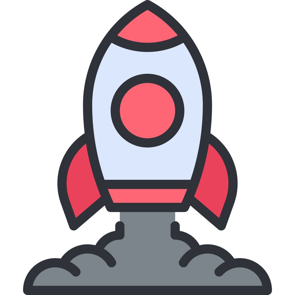 rocket launch icon