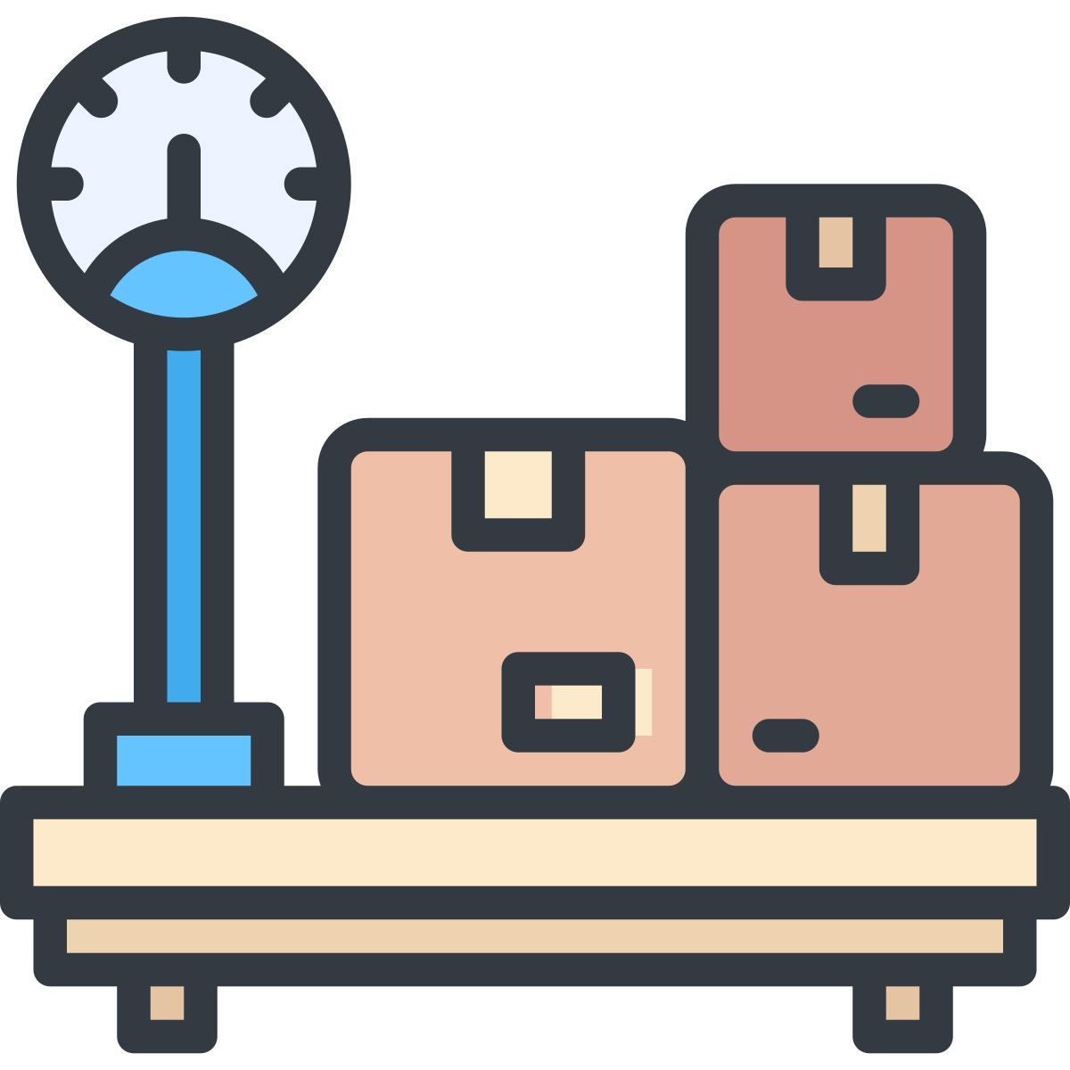 weight scales icon