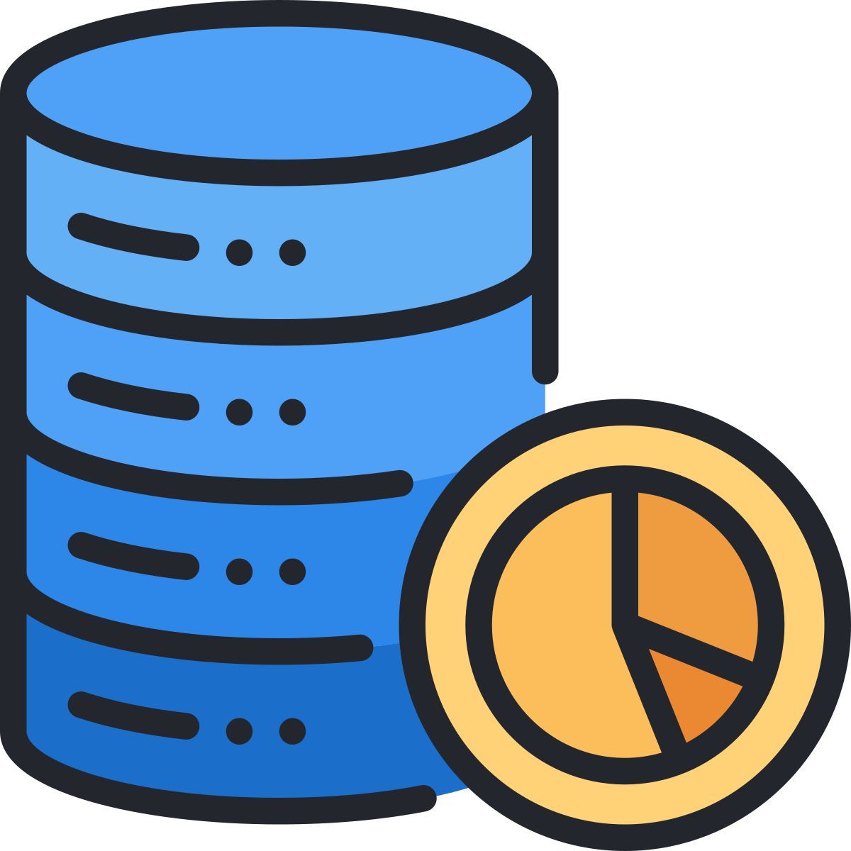 database analytics icon