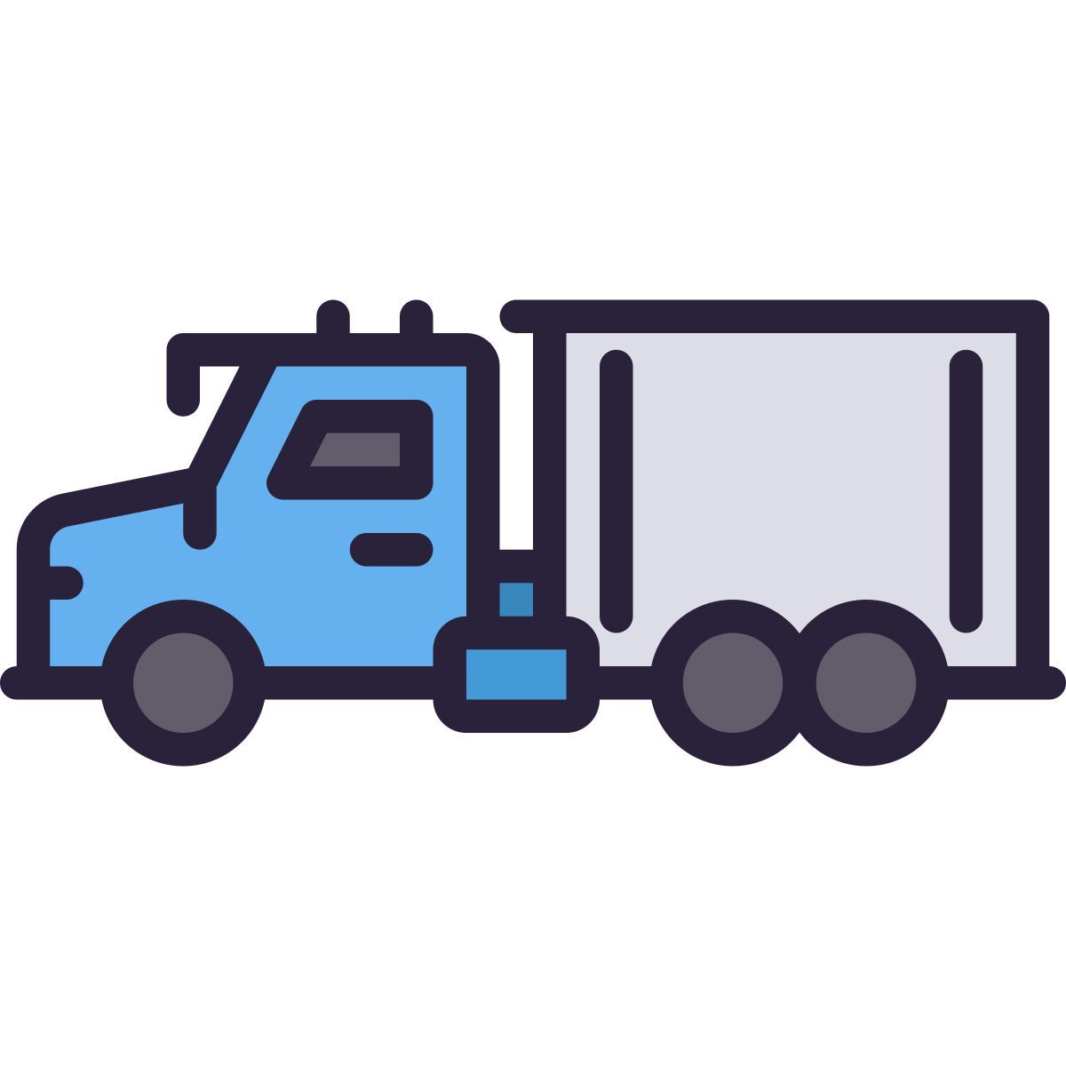 cargo truck icon
