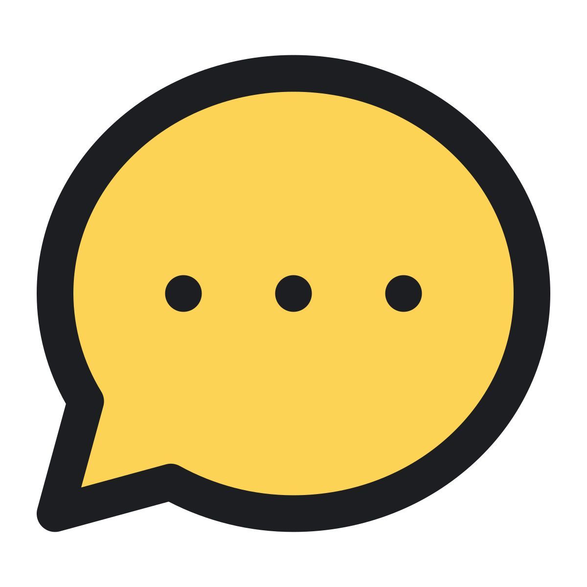 chat bubble icon