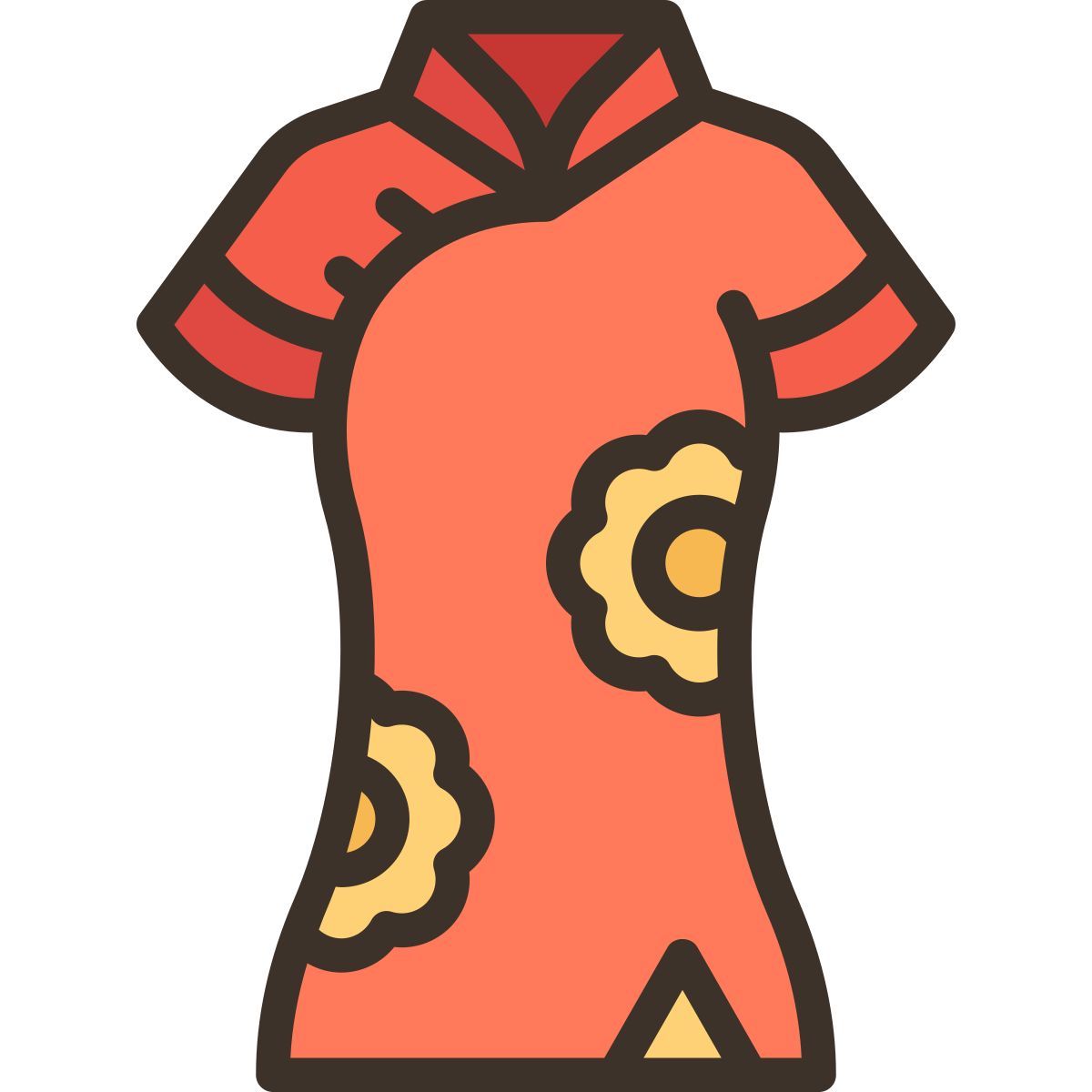 cheongsam icon