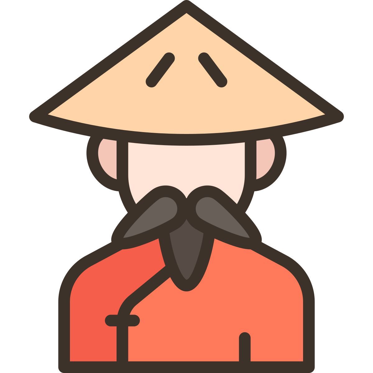chinese man icon