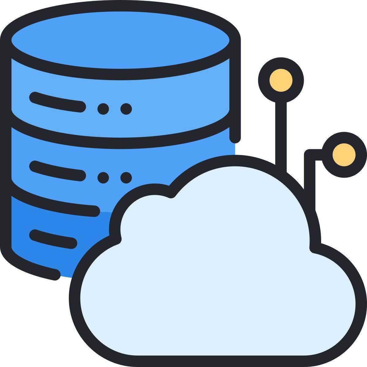 cloud database icon