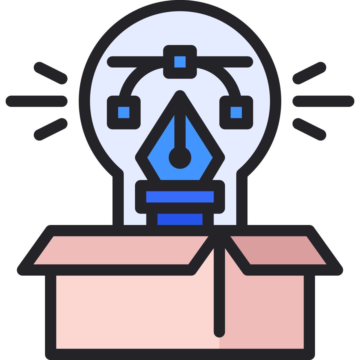 creative box icon