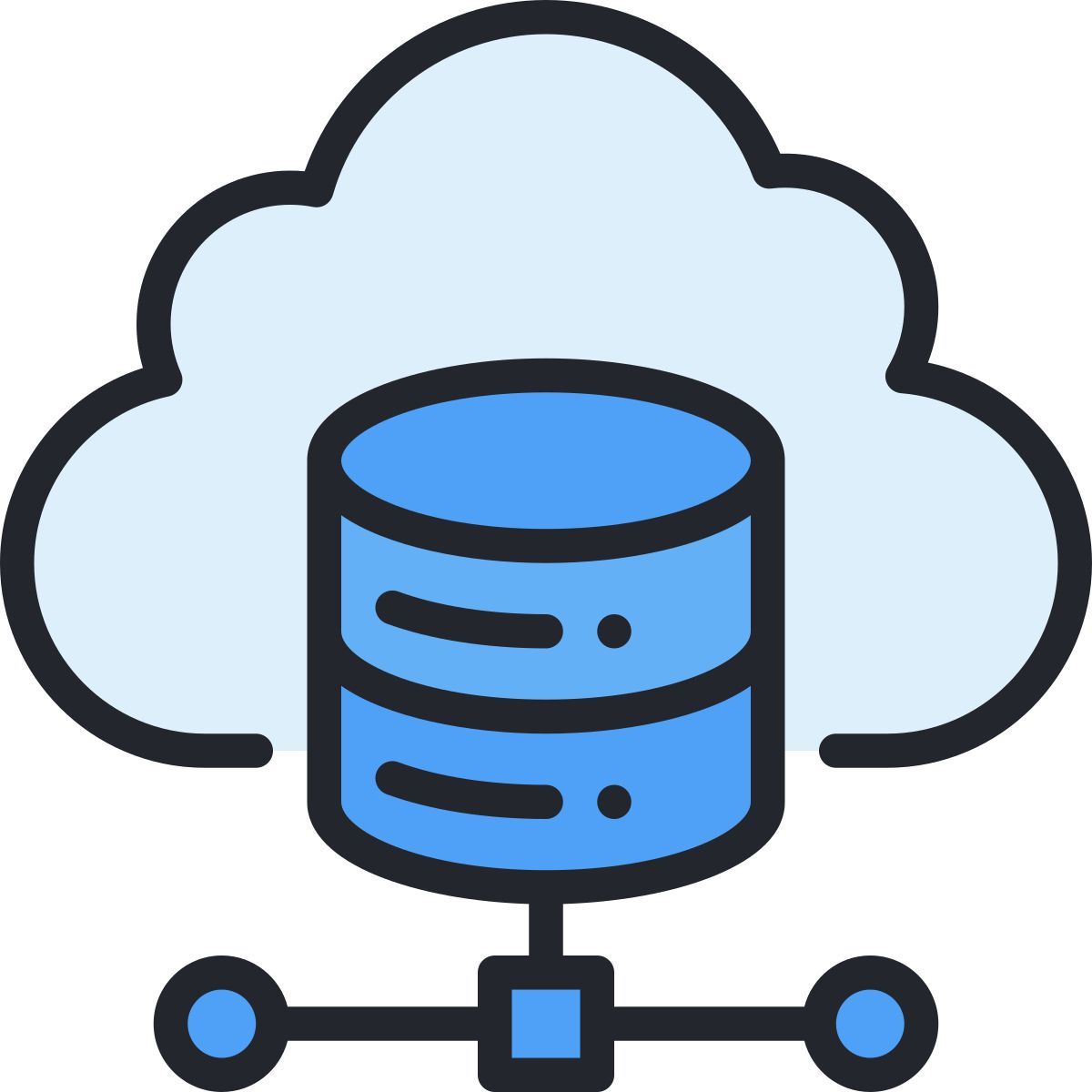 cloud database icon