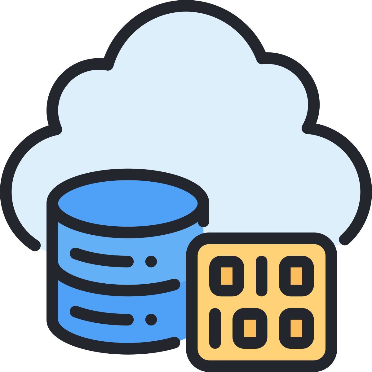cloud database icon