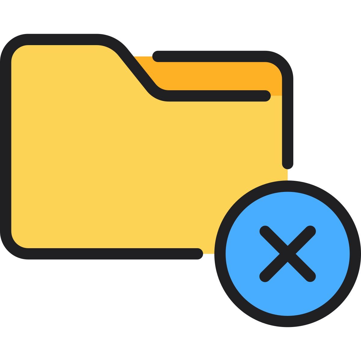 delete folder icon