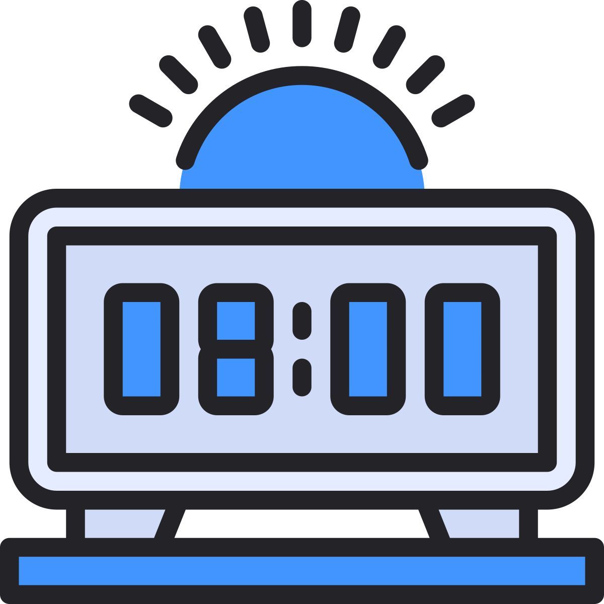 digital clock icon