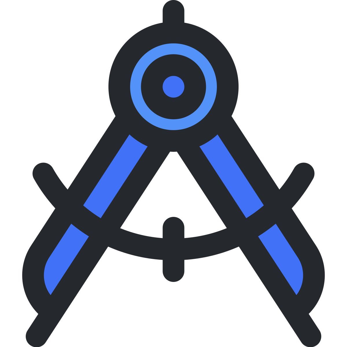 compasso de desenho icon