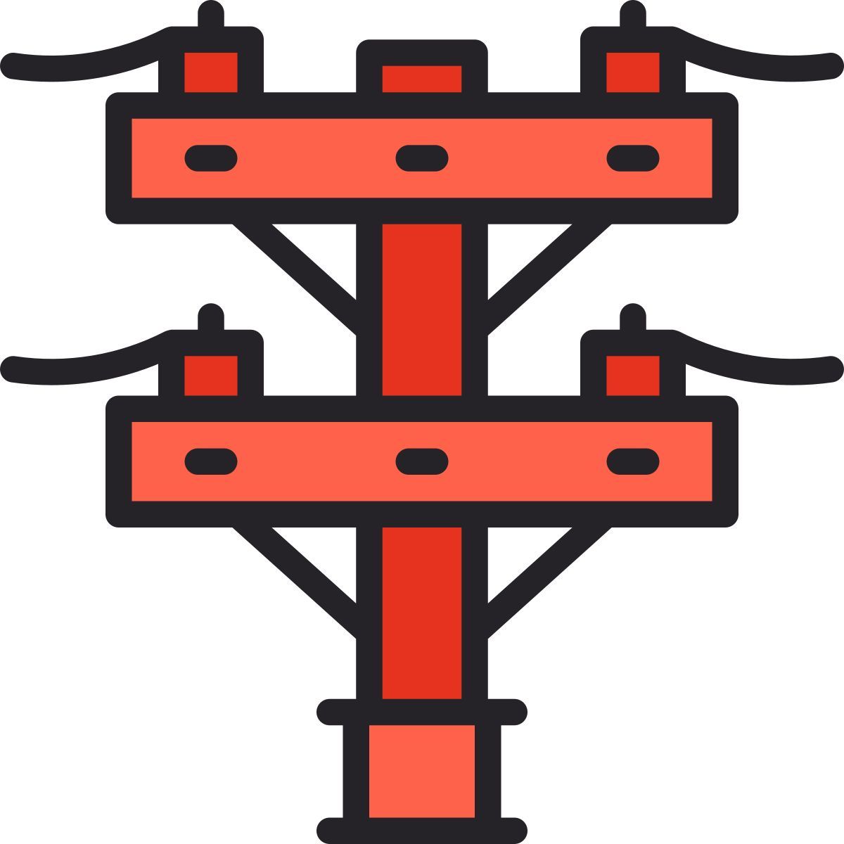 poste eléctrico icon