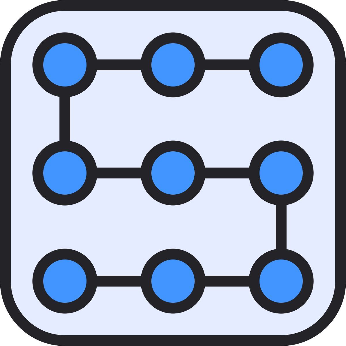 modèle de verrouillage icon