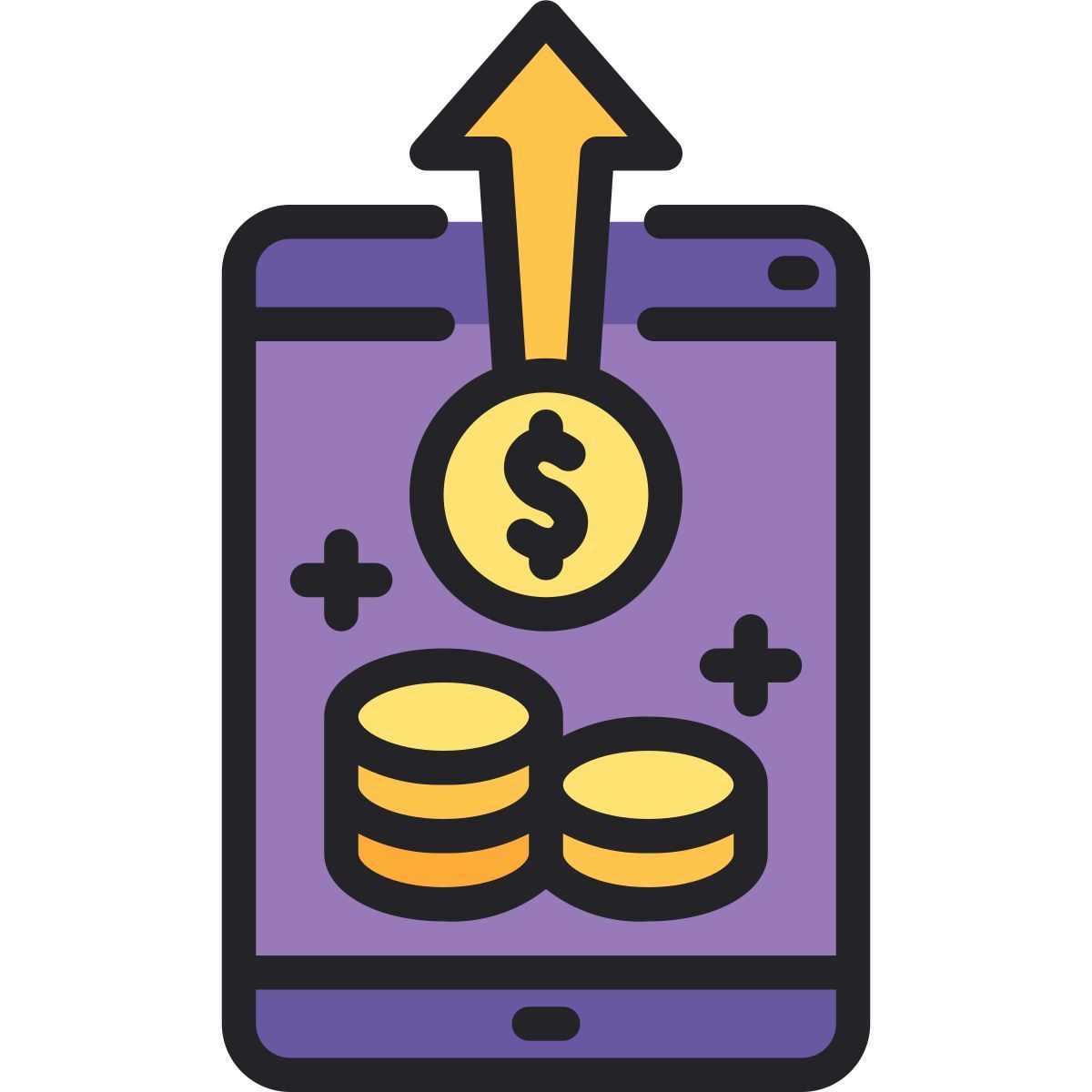 mobile banking icon