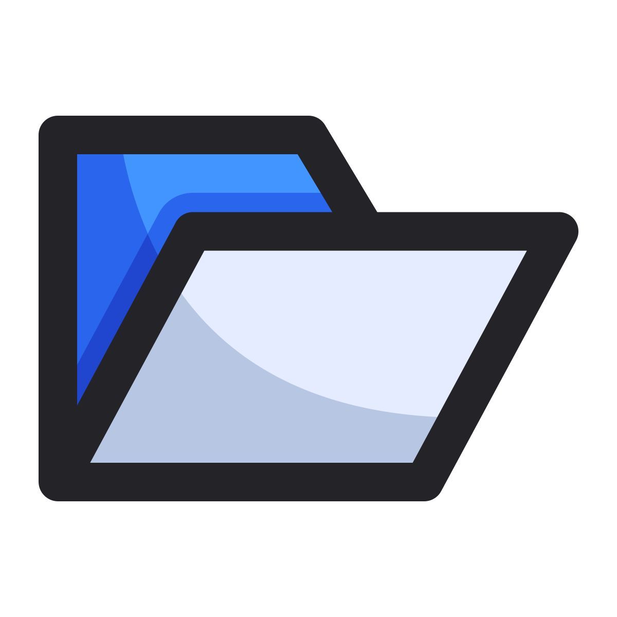 offener ordner icon