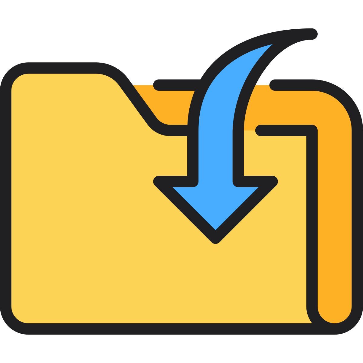 open folder icon