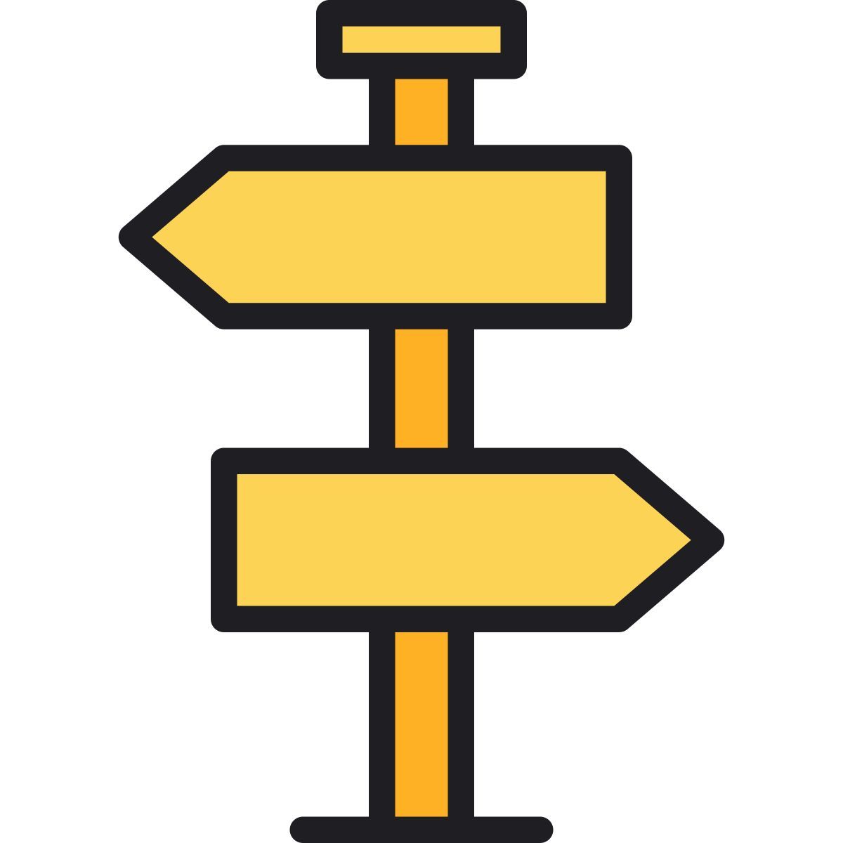 sign post icon