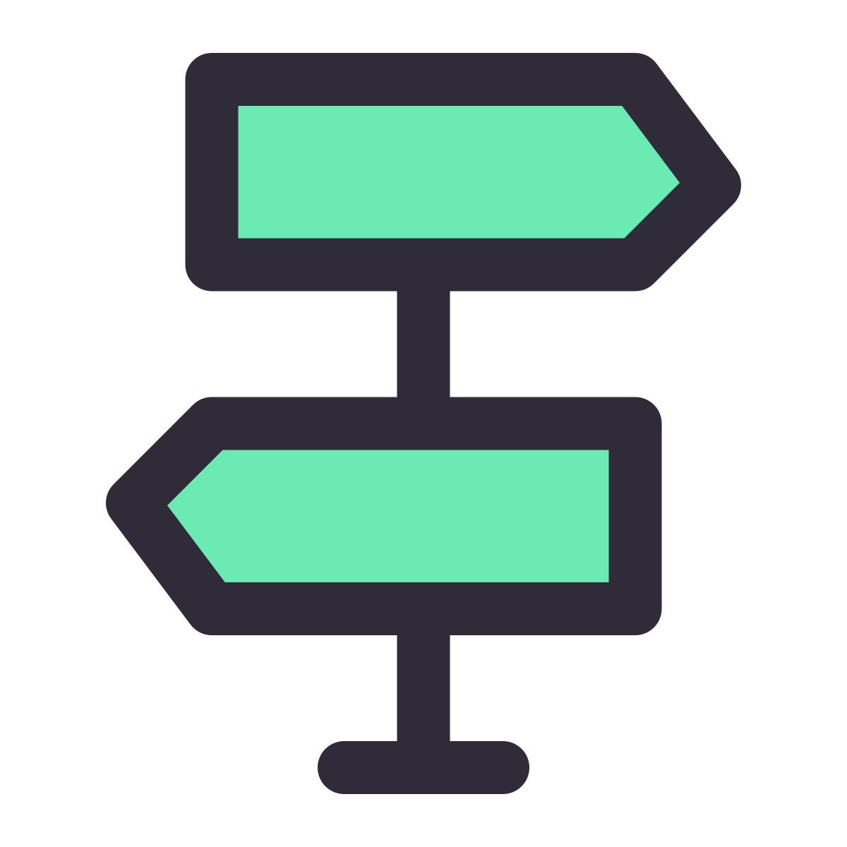 sign post icon
