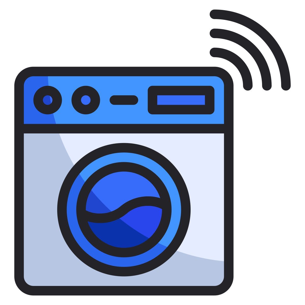 smart washing machine icon