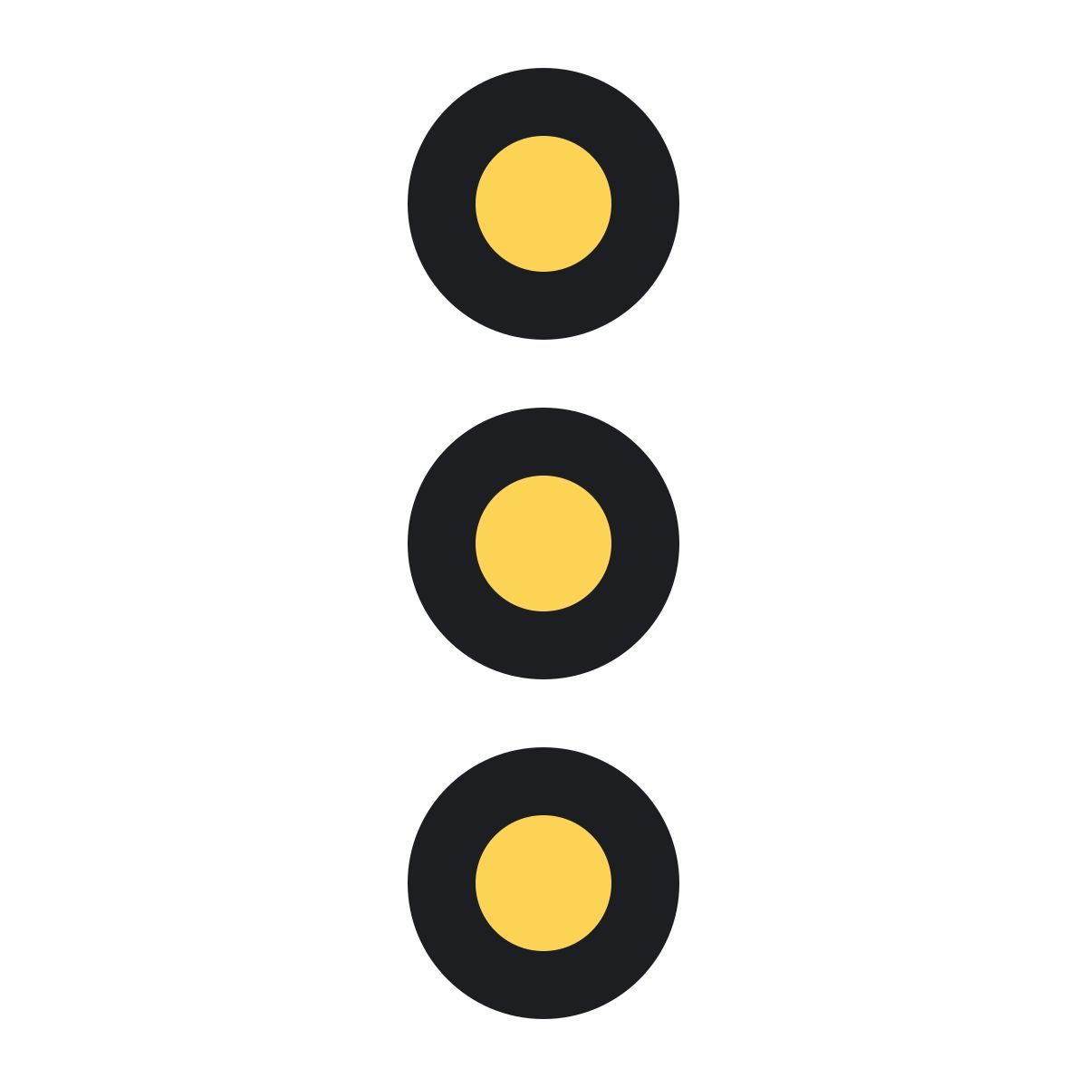 three dots icon