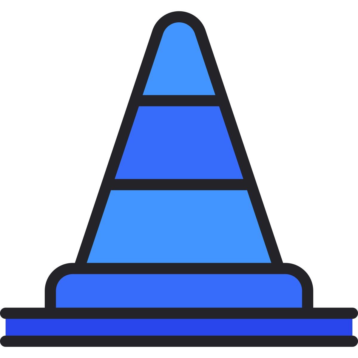 traffic cone icon