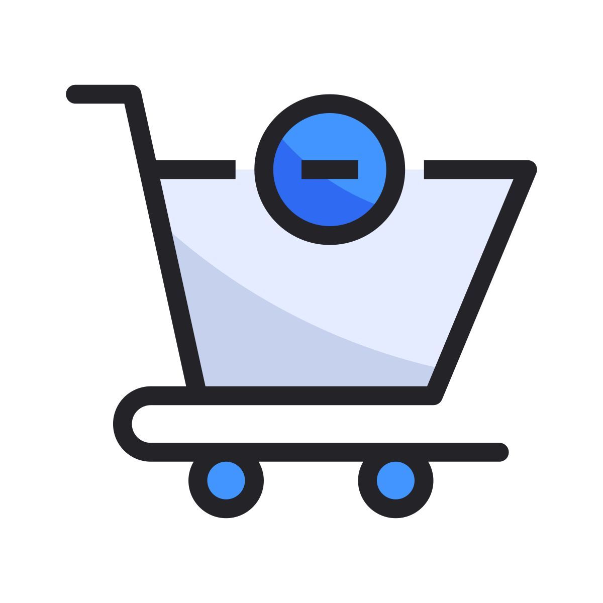 trolley cart icon