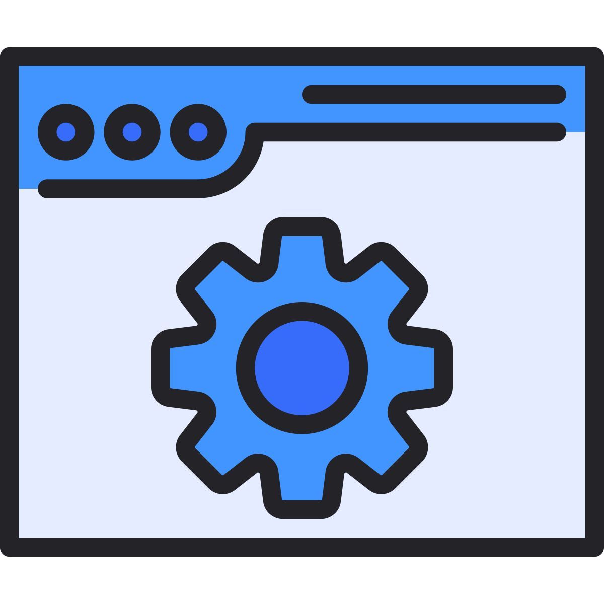 paramètres web icon