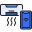 external air-conditioner-electronics-device-kmg-design-outline-color-kmg-design icon