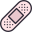 external band-aid-medical-kmg-design-outline-color-kmg-design icon